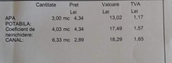 Primaria Turnu Magurele si Apa Serv: Oferta generoasa - Consumi trei si platesti sapte.